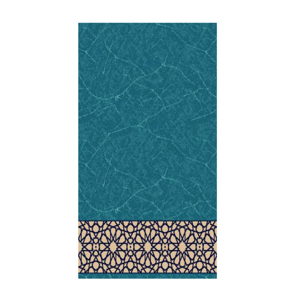 Al Qima 24-1 aqua/Beige ( 65 x 120)