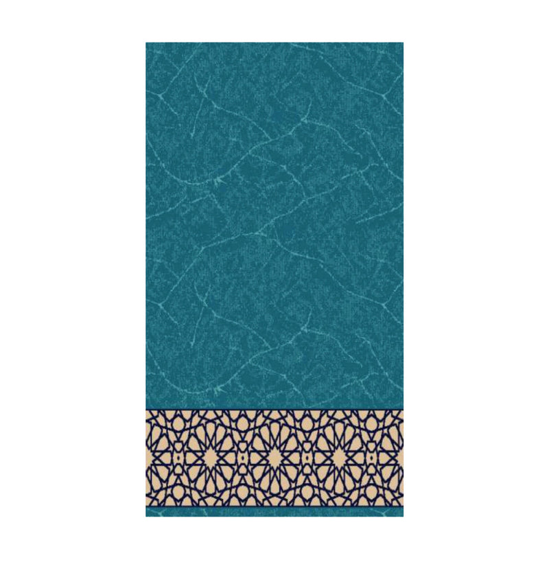 Al Qima 24-1 aqua/Beige ( 65 x 120)