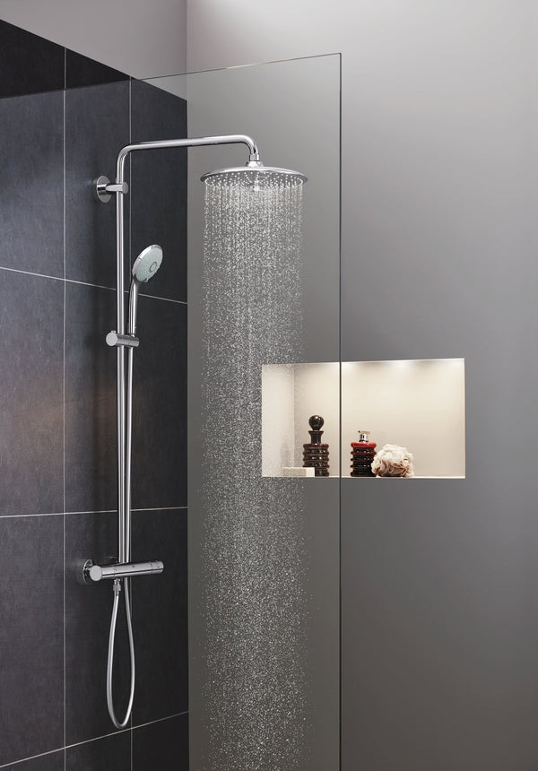 GROHE Euphoria System 260 Shower system with single lever mixer for wall mounting chrome.